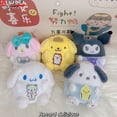thumbnail image 2 of AUDRA Felpa Cero Cartera Llavero Bolsa Accesorios Colgante Pachacco Cinnamoroll Decoración Kuromi Monedero, 2 of 4