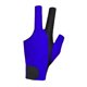 thumbnail image 5 of Guantes de billar de 3 dedos Guantes de billar profesionales para mujeres Entrenamiento deportivo Azul, 5 of 8