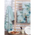 thumbnail image 2 of Coastal Turtle Kitchen Dish Towels for Drying Dishes Set of 3, Nautical Eucalyptus Leaves Coral Seaweed Waffle Weave Microfiber Hand Tea Bathroom Towels Quick Dry & Absorbent Towel 15.7x23.6, 2 of 7