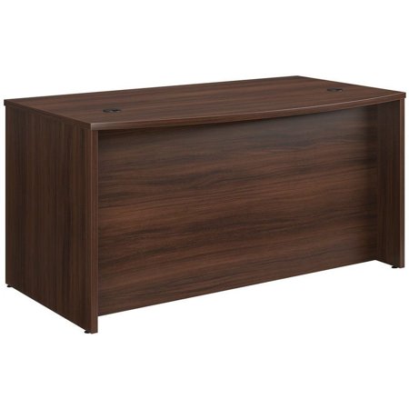 UPC: 0042666096195 | Sauder Affirm® 60  Bowfront Executive Desk in Noble Elm