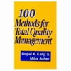 100 Methods for Total Quality Management, Used [Hardcover]
