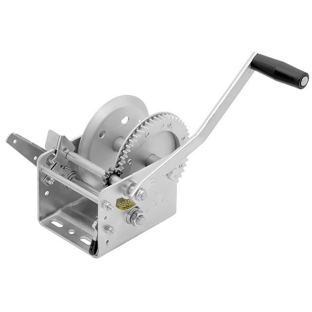 Fulton Trailer Boat Winch 142411 Two Speed; Hand Operated; 2600 Pound Pull Capacity; With Brake