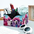 thumbnail image 5 of Square Pencil Organizer Pen Holder with 4 Compartments and Removable Dividers, 5 of 6