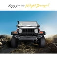 thumbnail image 2 of Nilight JK-55A Front Compatible for 87-06 Jeep Wrangler TJ & YJ Rock Crawler Bumper LED Lights, Winch Plate and 2 x D-Rings,Upgraded Textured Black,2 Years Warranty, 2 of 7