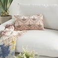 thumbnail image 4 of Nourison Sofia Blush Decorative Throw Pillow , 12"X20", 4 of 5