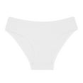 thumbnail image 1 of Gibobby Ropa Interior para Mujer Ropa interior Sexy de cintura a la moda para mujer, calzoncillos de Color sólido, ropa interior, bragas para mujer(Blanco， L), 1 of 4