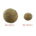 thumbnail image 4 of Small Pet Chewing Toy Natural Grass Ball for Teeth Cleaning Toys for Rabbit Cat Small Rodent, 4 of 5