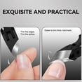 thumbnail image 3 of DUAIU Heavy Duty Nail Clippers for Thick Toenails - Sharp-crested Stainless Steel Nail Cutter, Sharp Ergonomic Long Handle Design, 3 of 5