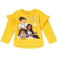 thumbnail image 2 of Disney Encanto Mirabel Luisa Isabela Little Girls Pullover Fleece Sweatshirt and Leggings Outfit Set Toddler to Little Kid, 2 of 5