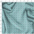 thumbnail image 4 of Soimoi Blue Poly Georgette Fabric Donuts Food Printed Fabric 1 Yard 52 Inch Wide, 4 of 5