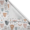 thumbnail image 6 of Ambesonne Forest Valance & Curtain, Animals Flower Mountain Art, 55"x36", Sand Brown Blue Grey, 6 of 7