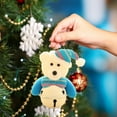 thumbnail image 5 of Guanhe Santa Claus Pendant Christmas Bell Ornaments Cute Snowman Party Supplies for Xmas Christmas Tree, Gifts, 5 of 6