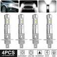 thumbnail image 1 of 4pcs H1 Led Headlight Fog Driving Light Bulbs 6000k Super White 200w, 1 of 4