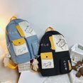 thumbnail image 2 of Jiibva Cute Cat Backpack, Multi Pocket Cartoon Cat Large Capacity Bookbag Rucksack Travel Backpack, 2 of 7