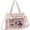 Pink, variant on Ita Bag for Pins with Display Insert Kawaii Y2K Crossbody Bags Cute Ruffle Purse DIY Tote Itabag for Women
