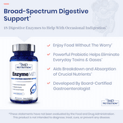 1MD Nutrition EnzymeMD - Digestive Enzymes Supplement