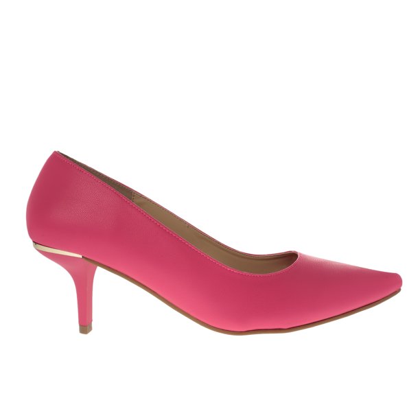 Zapatilla Cameron color rosa neon tacón kitten 23.5 Dorothy Gaynor Zapatilla Cameron color rosa neon tacón kitten 23.5