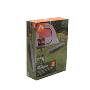 Ozark Trail Camping Folding with Easy Setup Cot, Gray, Adult,75.6in x 25 in x 8.46in, Polyester
