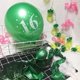 thumbnail image 3 of Juego de 15 globos decorativos de látex con confeti dorado y plateado para celebrar el 16.° cumpleaños, 16 unidades, 3 of 5