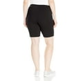thumbnail image 2 of Short de Vélo en Jersey Extensible pour Femme Grande Taille, 2 of 5