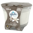 thumbnail image 6 of Glade Candle Alluring Sheer Vanilla Embrace Scent, 3-Wick, 6.8 oz (193 g), 1 Count, Fragrance Infused with Essential Oils, Notes of Vanilla Blossom, White Orchid, Sandalwood Scented Candles, 6 of 12