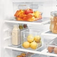 thumbnail image 5 of iDesign Pantry Storage Bin with Handles - Set of 2 - Clear - Made in USA, 5 of 9