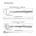 thumbnail image 4 of 6X Universal Automotive Maintenance Inspection Mirror Folding Telescopic Reflector WeldingInspection Mirror 50Mm, 4 of 6