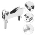 thumbnail image 4 of VERDANVERSE Adjustable Metal Cowbell Clip Secure Fastening For Drum Set Silver 1Pcs, 4 of 7