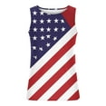 thumbnail image 3 of WAENQINLA Men's Graphic Tank Tops Summer American Flag Stripes and Stars Sleeveless Beach Shirt Big and Tall Sports Gym Workout T-Shirt, 3 of 4