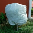 thumbnail image 3 of Non-woven Plant Frost-proof Cover Winter Plant Cold-proof Protective Cover Wind and Cold-resistant Protective Cover with Zipper Freeze Frost Protection Cloth for Potted Plants Fruit Trees, 3 of 5