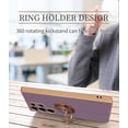 thumbnail image 6 of Compatible for Samsung Galaxy S23 Ultra Case with Ring Holder Kickstand [with Magnetic] Soft TPU Shockproof Electroplated Protective Phone Case for Galaxy S23 Ultra 5G Purple, 6 of 6