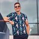 thumbnail image 4 of Fotbe Seahorses And Plants Camiseta Polo de Golf para Hombre con Estampado – Camisa Deportiva Transpirable con Cuello Abotonado-Medium, 4 of 6