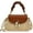 Brown, variant on Kukuzhu Straw Hobo Bag for Women Woven Shoulder Crossbody Bag Handbag Small Totes Purse Satchels for Beach Vacation