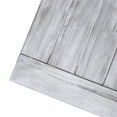 thumbnail image 2 of Afuera Living 3 Piece Outdoor Acacia Wood Dining Set in Light Gray, 2 of 33