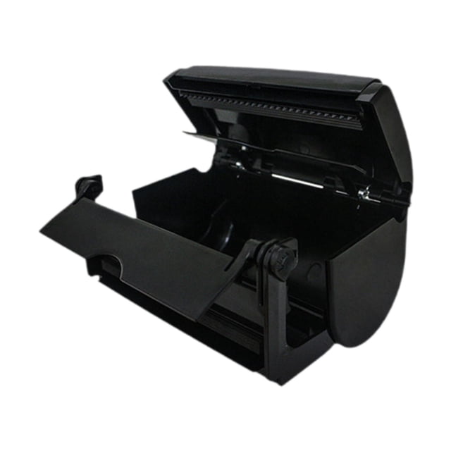 Cortador dispensador de papel de aluminio de alto brillo para alta temperatura Negro