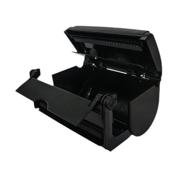 Dispensador de papel de aluminio para peluquería, cortador versátil y resistente a altas temperaturas para el cabello. Negro