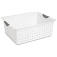 thumbnail image 3 of Sterilite Ultra Storage Bin Basket, Size Large (12 Pack) & Medium (6 Pack), 3 of 11