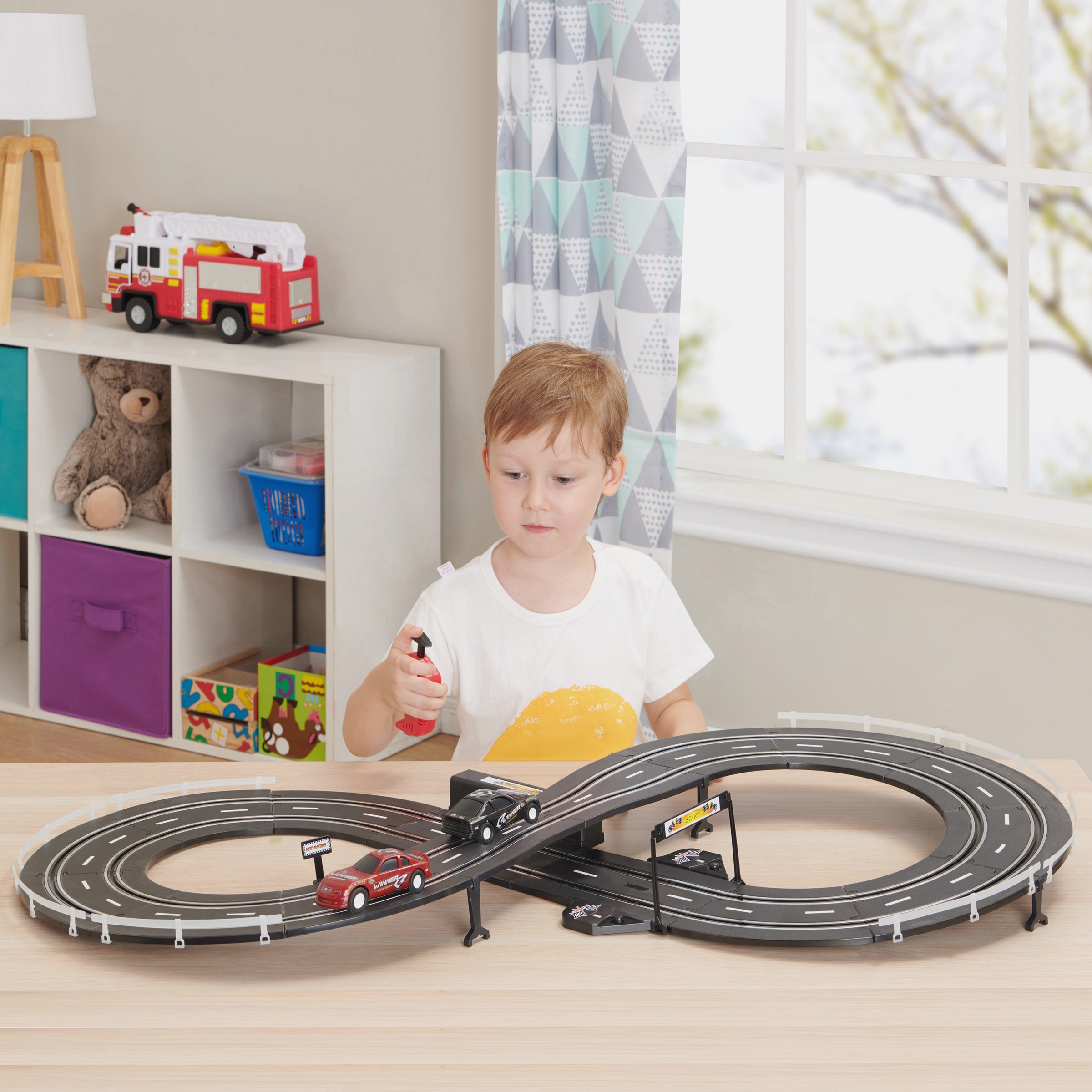 Kid Connection 37-Piece Road Racing Track Play Set, Battery Operated - image 4 of 4