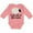 Mauve, variant on Inktastic Religious Lamb Christian Childs Boys or Girls Long Sleeve Baby Bodysuit