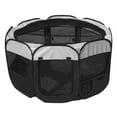 thumbnail image 2 of Pet Life All-Terrain Lightweight Easy Folding Wire Framed Collapsible Travel Pet Playpen, 2 of 2