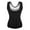 Black, variant on Tinglu Women's Sauna Tank Top Slimming Vest Sauna Shirt for Women Compression Shirts