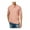 Orange - burntbrick, variant on Weatherproof Mens Vintage Pique Ss Henley Shirt