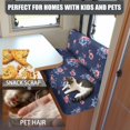 thumbnail image 5 of HELLHERO Rose Pattern RV Booth Seat Covers Convenient RV Dinette Cushion Covers, Comfortable, Suitable for Travel Trailer Camper, Fit for RV Sofa, 5 of 8