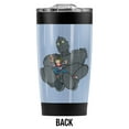 thumbnail image 2 of The Iron Giant/Iron Hand Stainless Steel Tumbler 20 oz Coffee Travel Mug/Cup, Vacuum Insulated & Double Wall with Leakproof Sliding Lid | Great for Hot Drinks and Cold Beverages, 2 of 7