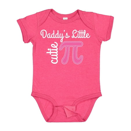 

Inktastic Daddy Little Cutie Pi Day Math Girls Gift Baby Girl Bodysuit
