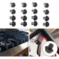 thumbnail image 4 of Gas Stove Foot - 16 Pieces - Cooktop Accessories - Gas Stove Rubber Foot Caps - Rubber Cap for Pan Support - Replacement - Black - Rubber - For Gas Stove Top Grate, 4 of 4