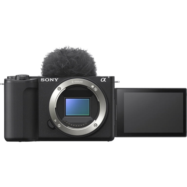 Sony ZV-E10 II Mirrorless Camera (Body Only) + 64GB Memory, LED