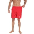 thumbnail image 4 of Adoretex Men's Guard 18" Swim Board Shorts, Lightweight Polyester Quick Dry Swim Trunks with Mesh Liner (MG002) - Black - Small, 4 of 5