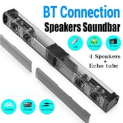 2pcs 3D Surround Sound Bar Wireless Bluetooth TV Soundbar Home Theater Speaker System Subwoofer