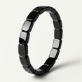 thumbnail image 1 of Hemys Hematite Bracelet For Men - Fashion Hematite Bracelets For Men Daily Wear, 1 of 5